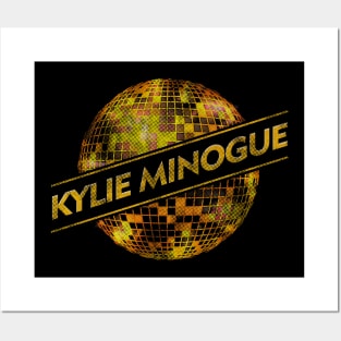 VINTAGE DISCO LAMP - KYLIE MINOGUE Posters and Art